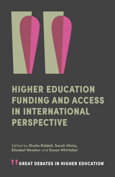 Cover image for book Higher Education Funding and Access in International Perspective