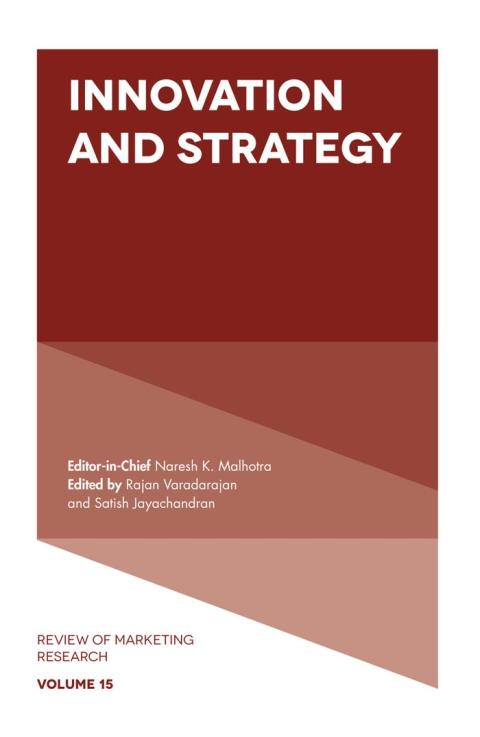 Cover image for book Innovation and Strategy