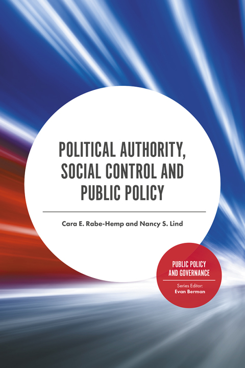 Cover image for book Political Authority, Social Control and Public Policy
