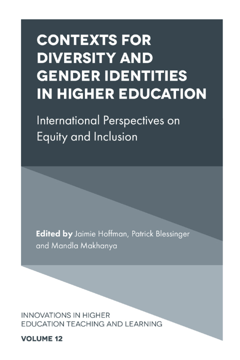 Cover image for book Contexts for Diversity and Gender Identities in Higher Education