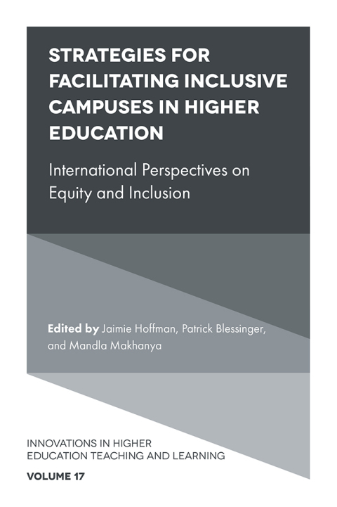Cover image for book Strategies for Facilitating Inclusive Campuses in Higher Education