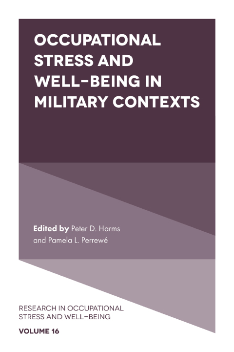 Cover image for book Occupational Stress and Well-Being in Military Contexts