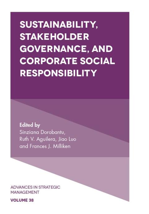 Cover image for book Sustainability, Stakeholder Governance, and Corporate Social Responsibility