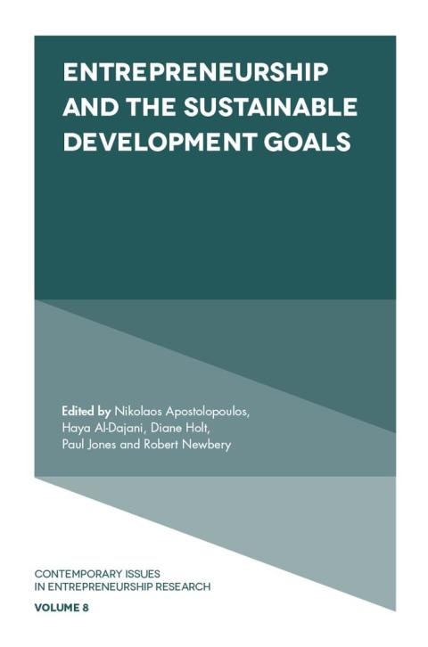 Cover image for book Entrepreneurship and the Sustainable Development Goals