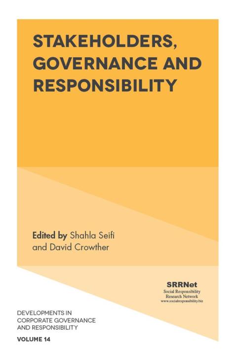 Cover image for book Stakeholders, Governance and Responsibility