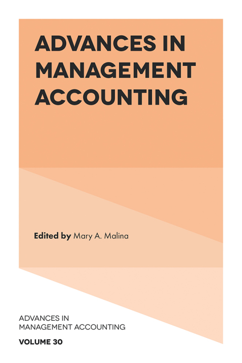 Advances in Management Accounting 