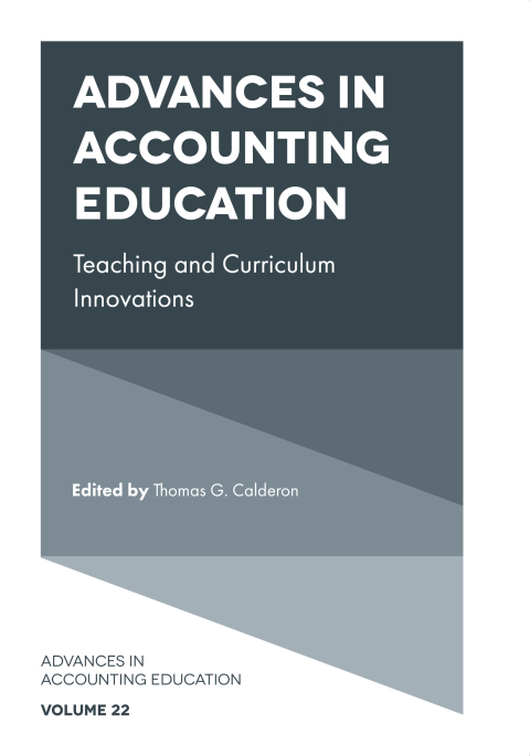 Cover image for book Advances in Accounting Education