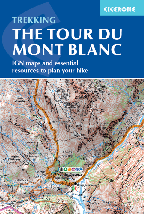 Tour du Mont Blanc Map Booklet 