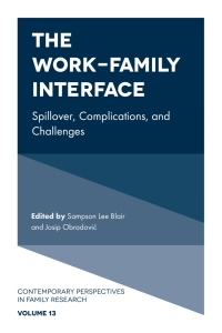 Cover image: The Work-Family Interface 9781787691124