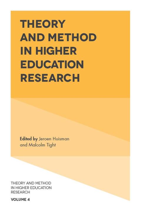Cover image for book Theory and Method in Higher Education Research