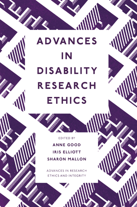 Cover image for book Advances in Disability Research Ethics