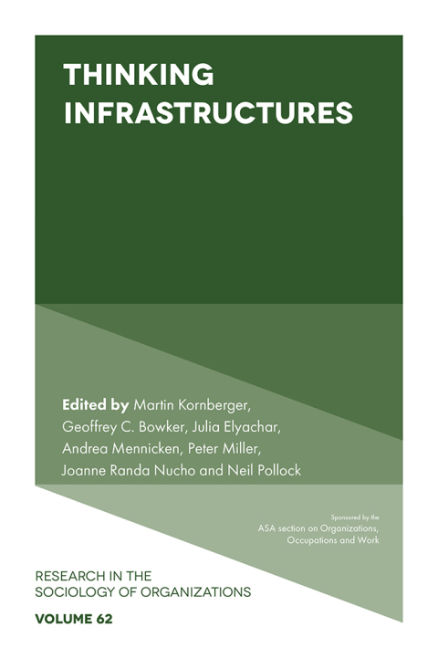 Cover image for book Thinking Infrastructures