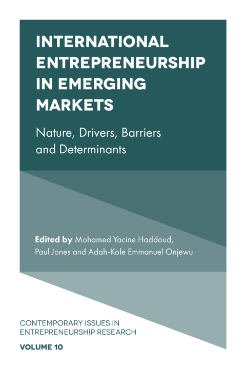 Cover image for book International Entrepreneurship in Emerging Markets