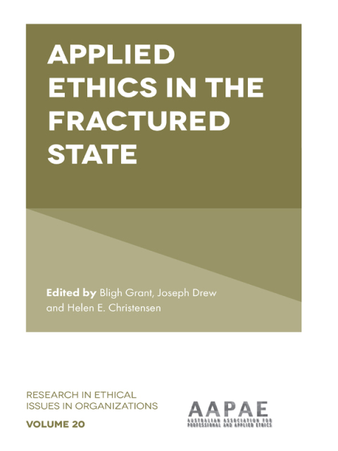 Cover image for book Applied Ethics in the Fractured State