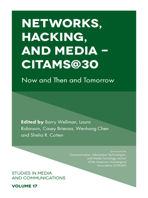 Cover image for book Networks, Hacking and Media - CITAMS@30