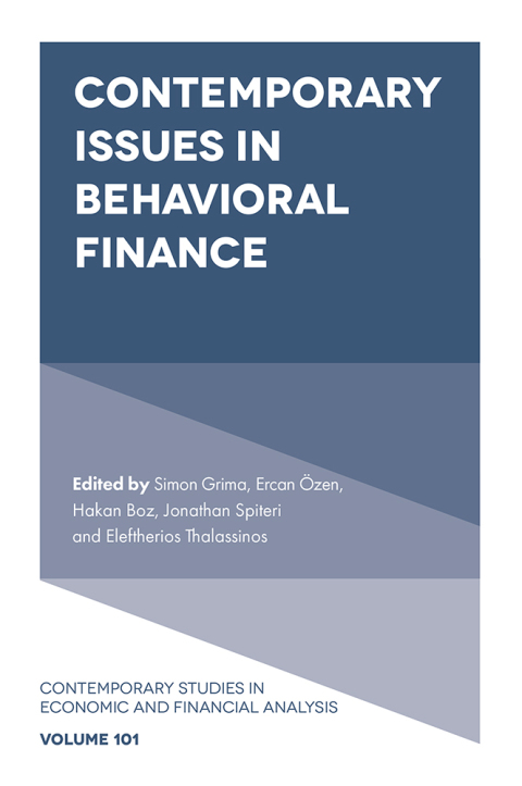 Cover image for book Contemporary Issues in Behavioral Finance