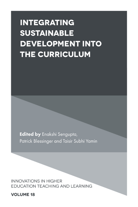 Cover image for book Integrating Sustainable Development into the Curriculum