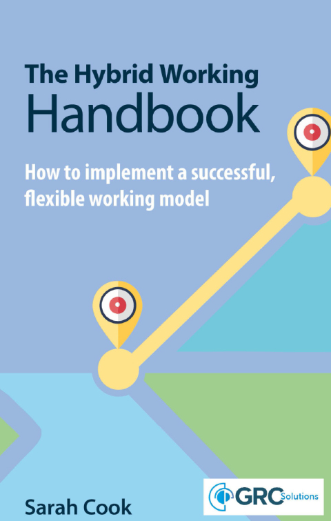 Cover image for book The Hybrid Working Handbook - How to implement a successful flexible working model