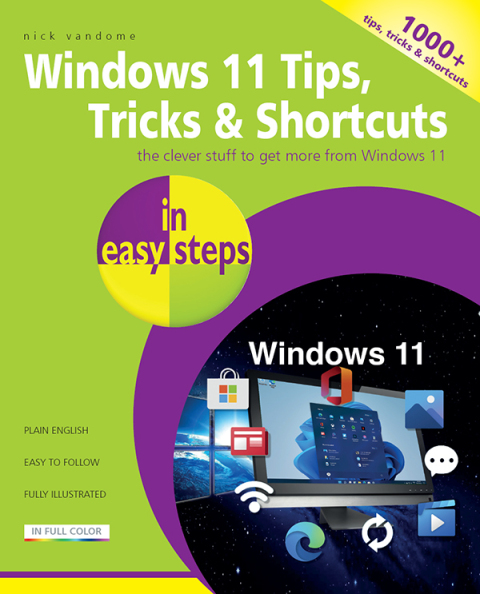 Cover image for book Windows 11 Tips, Tricks & Shortcuts in easy steps