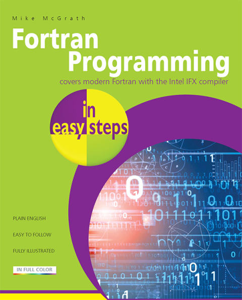 Cover image for book Fortran Programming in easy steps