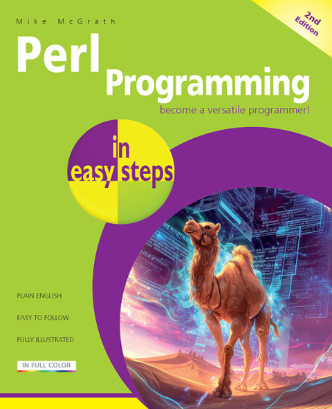 Cover image for book Perl Programming in easy steps