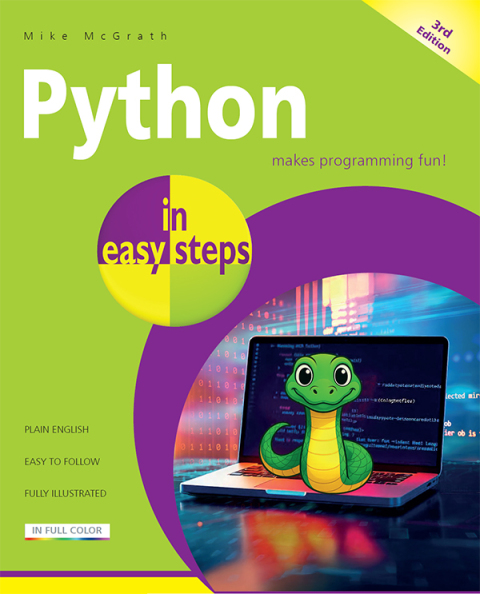 Cover image for book Python in easy steps, 3rd edition