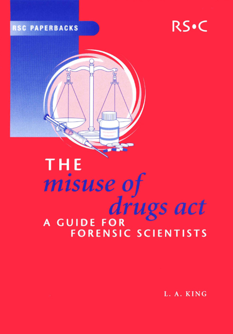 Cover image for book Misuse of Drugs Act