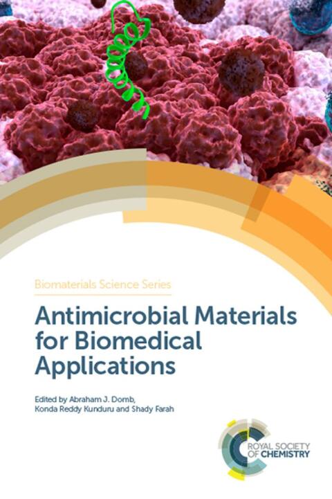 Cover image for book Antimicrobial Materials for Biomedical Applications
