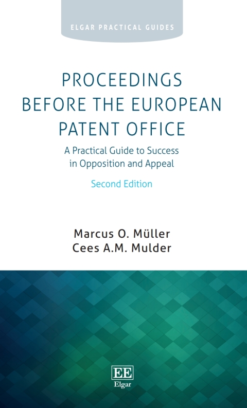 Cover image for book Proceedings Before the European Patent Office