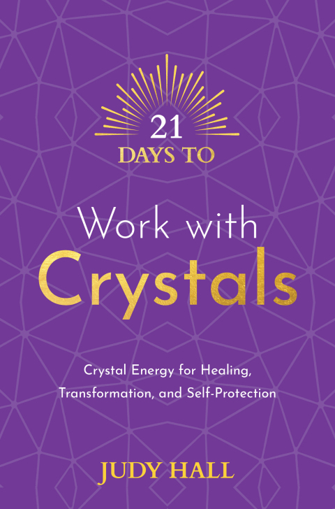 Cover image for book 21 Days to Work with Crystals