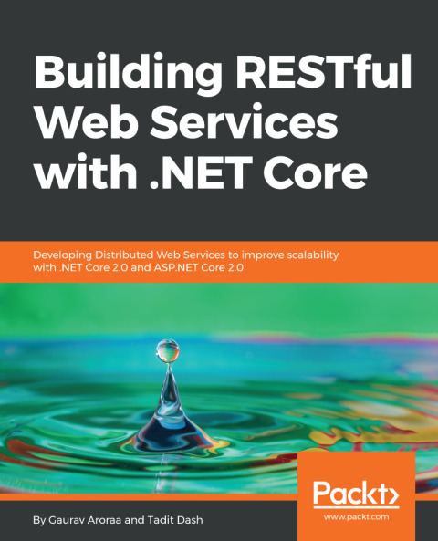 Cover image for book Building RESTful Web Services with .NET Core