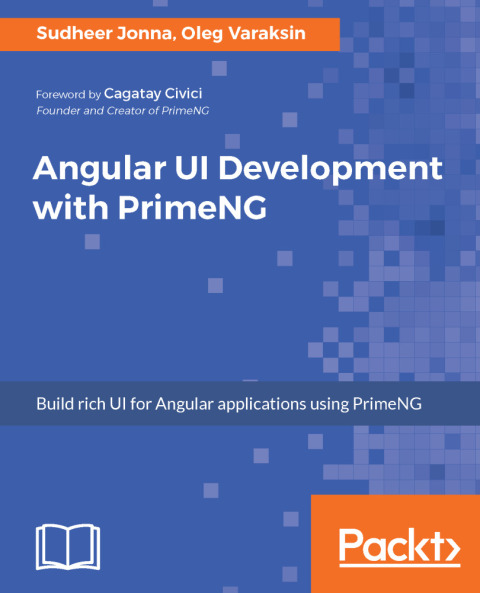 Cover image for book Angular UI Development with PrimeNG