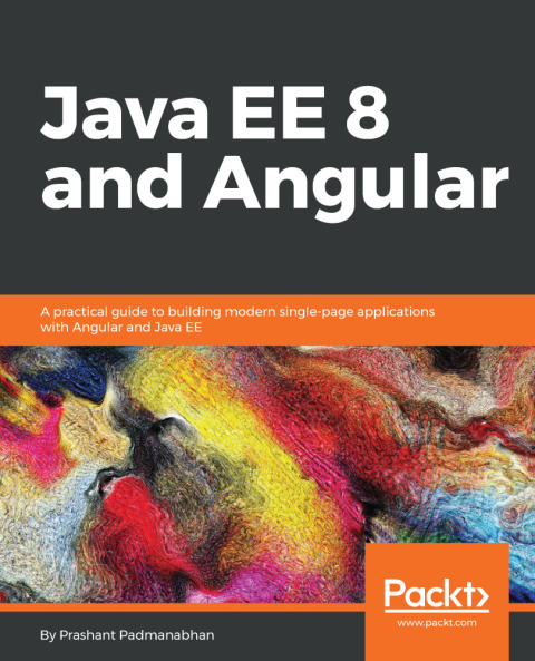 Cover image for book Java EE 8 and Angular