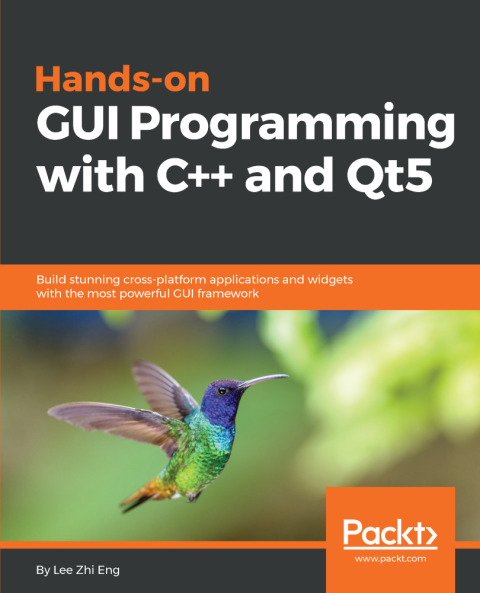 Cover image for book Hands-On GUI Programming with C++ and Qt5