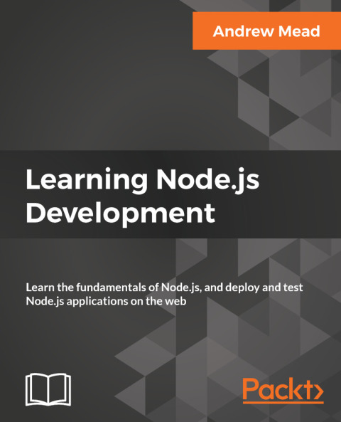 Cover image for book Learning Node.js Development