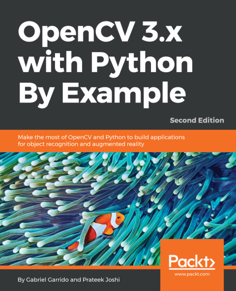 Cover image for book OpenCV 3.x with Python By Example - Second Edition