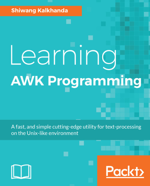 Cover image for book Learning AWK Programming
