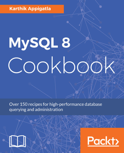Cover image for book MySQL 8 Cookbook
