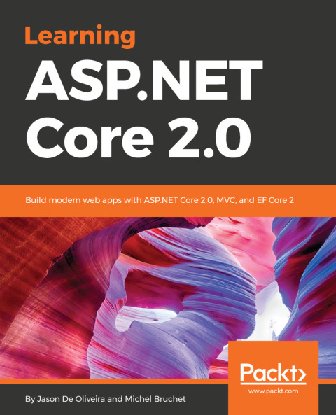 Cover image for book Learning ASP.NET Core 2.0