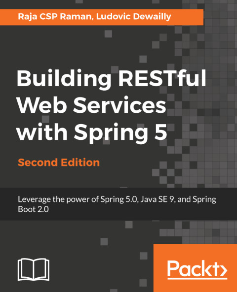 Cover image for book Building RESTful Web Services with Spring 5 - Second Edition