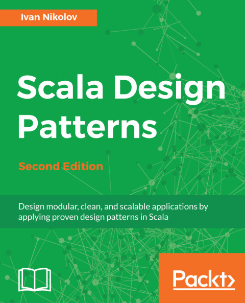 Cover image for book Scala Design Patterns.