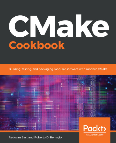 Cover image for book CMake Cookbook
