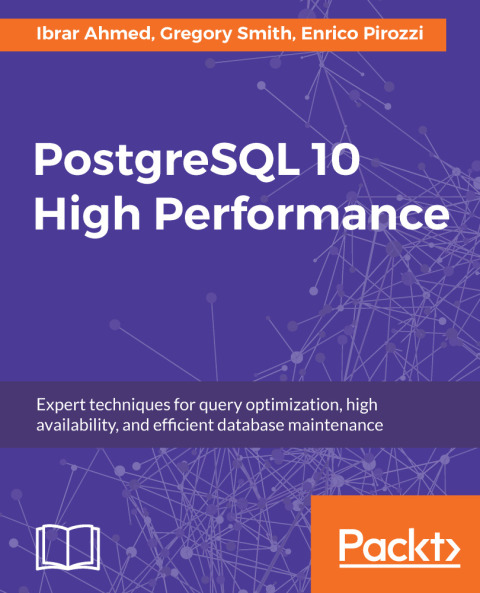Cover image for book PostgreSQL 10 High Performance