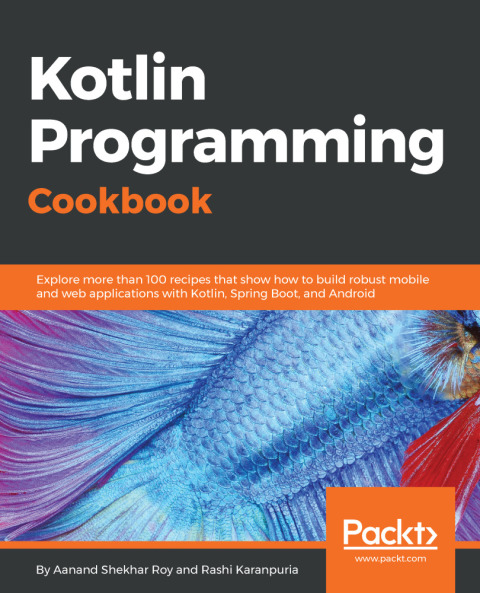 Cover image for book Kotlin Programming Cookbook