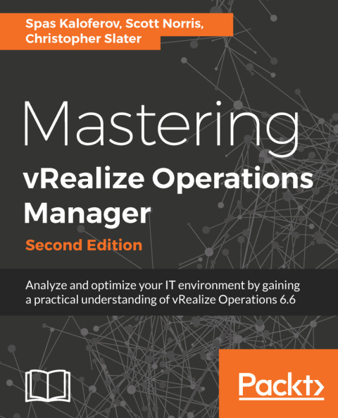 Cover image for book Mastering vRealize Operations Manager - Second Edition