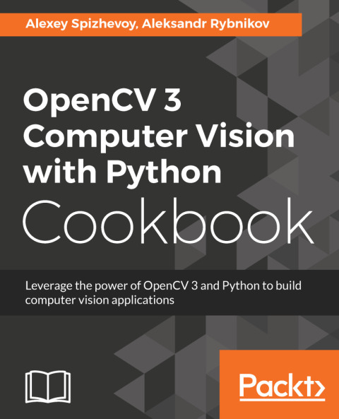 Cover image for book OpenCV 3 Computer Vision with Python Cookbook