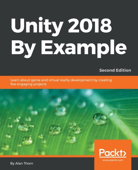 Cover image for book Unity 2018 By Example