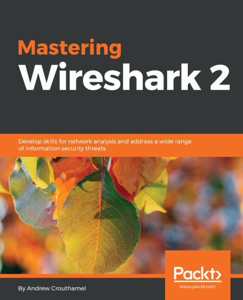 Cover image for book Mastering Wireshark 2