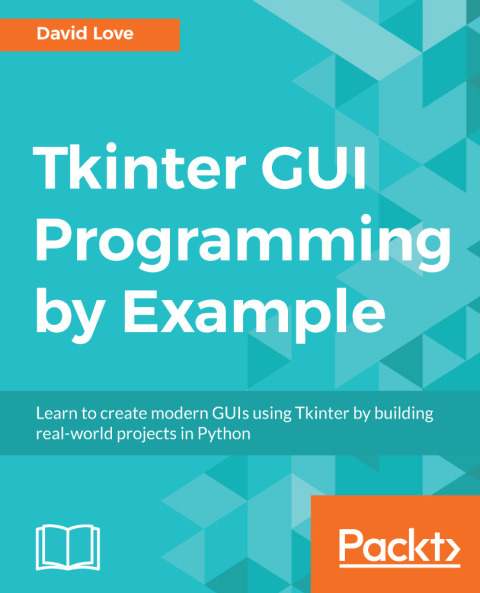 Cover image for book Tkinter GUI Programming by Example