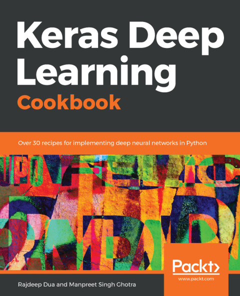 Cover image for book Keras Deep Learning Cookbook